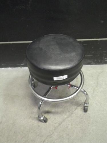 THE BREWER COMPANY ROLLING EXAM STOOL