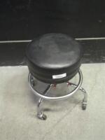 THE BREWER COMPANY ROLLING EXAM STOOL