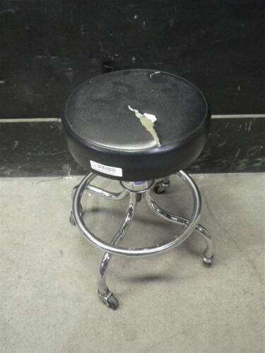 THE BREWER COMPANY ROLLING EXAM STOOL