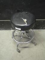 THE BREWER COMPANY ROLLING EXAM STOOL
