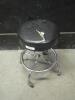 THE BREWER COMPANY ROLLING EXAM STOOL