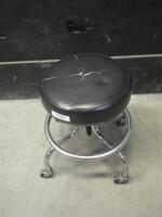 THE BREWER COMPANY ROLLING EXAM STOOL