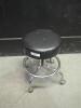 ROLLING EXAM STOOL