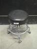 THE BREWER COMPANY ROLLING EXAM STOOL