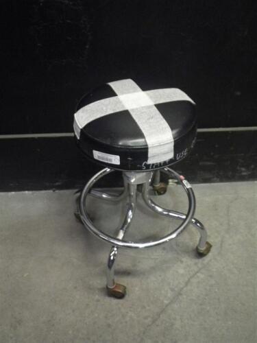 THE BREWER COMPANY ROLLING EXAM STOOL