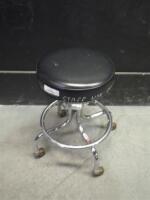 THE BREWER COMPANY ROLLING EXAM STOOL