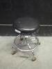 THE BREWER COMPANY ROLLING EXAM STOOL