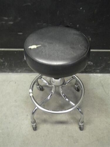THE BREWER COMPANY ROLLING EXAM STOOL