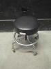 THE BREWER COMPANY ROLLING EXAM STOOL