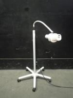 BURTON HALOGEN BRIGHT SPOT EXAM LIGHT ON ROLLING STAND