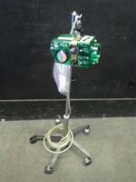 BIRD MARK 10 RESPIRATOR ON ROLLING STAND