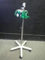 BIRD MARK 7 RESPIRATOR ON ROLLING STAND