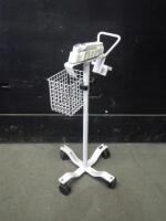 FIRST TEMP GENIUS THERMOMETER ON ROLLING STAND