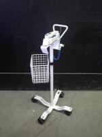 FIRST TEMP GENIUS THERMOMETER ON ROLLING STAND