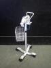 FIRST TEMP GENIUS THERMOMETER ON ROLLING STAND