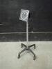 TYCOS SPHYGMOMANOMETER ON ROLLING STAND