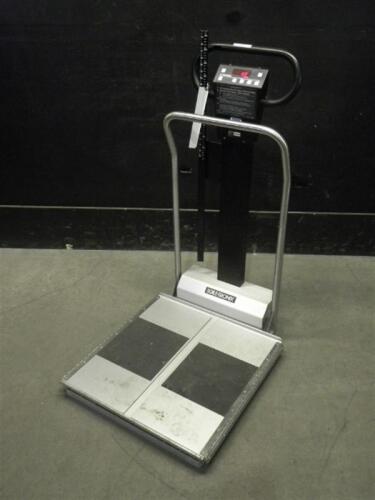 SCALE-TRONIX 6702 WHEELCHAIR SCALE