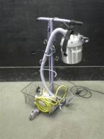 HOVER TECH HOVERMATT AIR PUMP ON ROLLING STAND