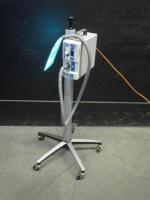 OHMEDA BILIBLANKET PLUS PHOTOTHERAPY SYSTEM ON ROLLING STAND