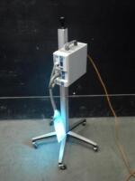 OHMEDA BILIBLANKET PLUS PHOTOTHERAPY SYSTEM ON ROLLING STAND