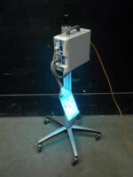 OHMEDA BILIBLANKET PLUS PHOTOTHERAPY SYSTEM ON ROLLING STAND