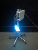 OHMEDA BILIBLANKET PLUS PHOTOTHERAPY SYSTEM ON ROLLING STAND