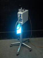 OHMEDA BILIBLANKET PLUS PHOTOTHERAPY SYSTEM ON ROLLING STAND