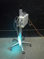 OHMEDA BILIBLANKET PLUS PHOTOTHERAPY SYSTEM ON ROLLING STAND