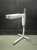 AIR SHIELDS VICKERS FLUORO-LITE PHOTOTHERAPY LIGHT ON ROLLING STAND