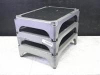 STEP STOOLS (QTY. 3)