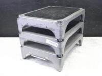 STEP STOOLS (QTY. 3)