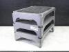 STEP STOOLS (QTY. 3)