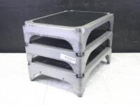 STEP STOOLS (QTY. 3)