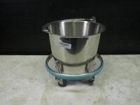 PEDIGO KICKBUCKET WITH ROLLING STAND