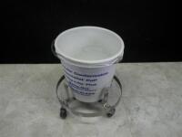 KICKBUCKET WITH ROLLING STAND