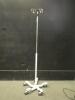 IV POLE ON ROLLING STAND