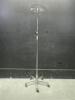 IV POLE ON ROLLING STAND