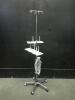 IV POLE ON ROLLING STAND