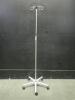 IV POLE ON ROLLING STAND