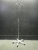 IV POLE ON ROLLING STAND