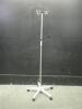 IV POLE ON ROLLING STAND