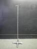 IV POLE ON ROLLING STAND