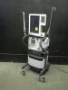 NELLCOR PURITAN BENNETT 840 VENTILATOR SYSTEM WITH COMPRESSOR ON ROLLING STAND