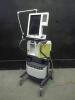 NELLCOR PURITAN BENNETT 840 VENTILATOR SYSTEM WITH COMPRESSOR ON ROLLING STAND