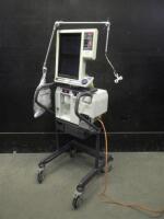 NELLCOR PURITAN BENNETT 840 VENTILATOR SYSTEM ON ROLLING STAND
