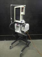 NELLCOR PURITAN BENNETT 840 VENTILATOR SYSTEM ON ROLLING STAND
