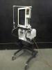 NELLCOR PURITAN BENNETT 840 VENTILATOR SYSTEM ON ROLLING STAND