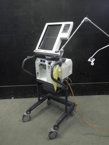NELLCOR PURITAN BENNETT 840 VENTILATOR SYSTEM ON ROLLING STAND
