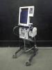 NELLCOR PURITAN BENNETT 840 VENTILATOR SYSTEM ON ROLLING STAND