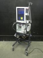 NELLCOR PURITAN BENNETT 840 VENTILATOR SYSTEM ON ROLLING STAND